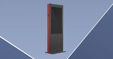 Industrie -toepassingen en introductie van indoor touch kiosk