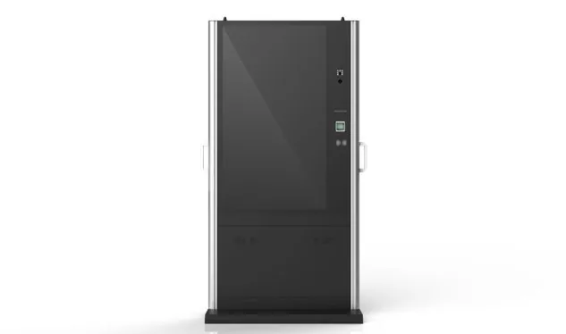 Indoor touch kiosk